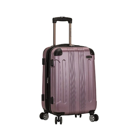 Rockland Sonic ABS Upright Spinner Luggage - Pink F1901-PINK